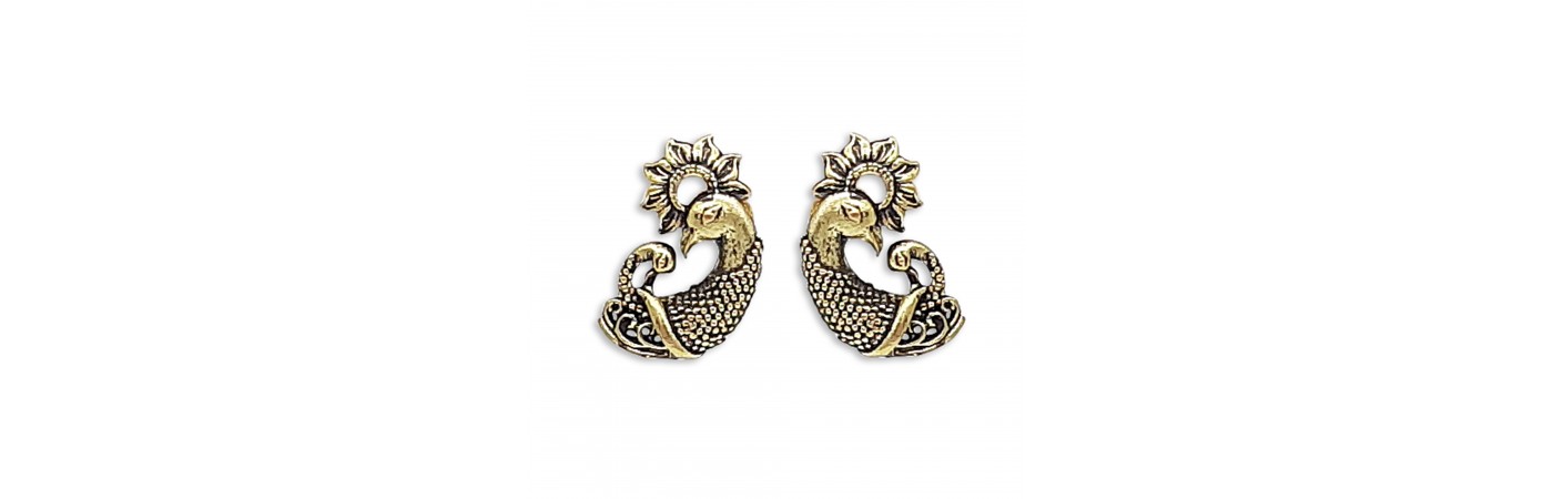 Dancing Peacock Earrings